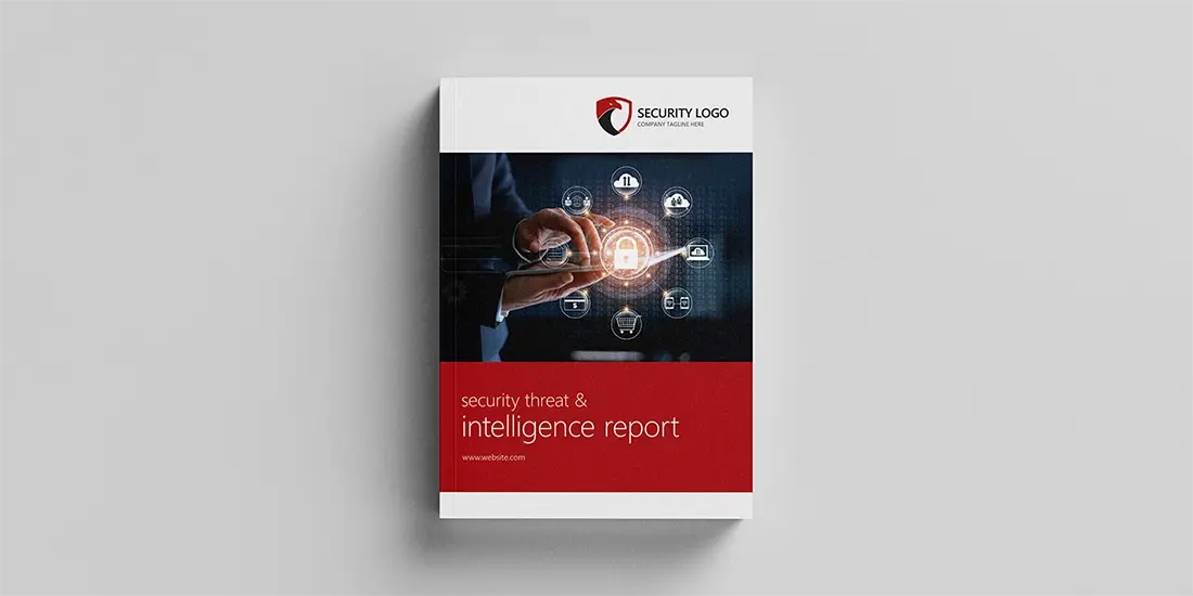 Preview of Cyber Security bifold brochure 2 - Front